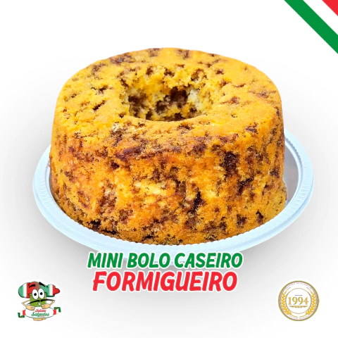 Mini Bolo Caseiro - Sabor: Formigueiro e outros - 300g a 400g (Aprox.)