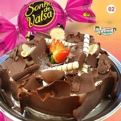 Torta Bolo Sonho de Valsa aniversário