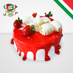 Torta - Creme Morango- 1kg (Modelo Combo)