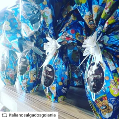 Ovo de Páscoa - Tradicional - 100g, 150g, 250g, 350g (Meio Amargo) na internet