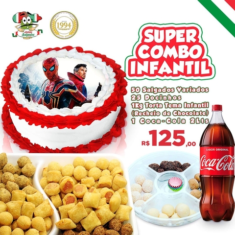 Super Combo Infantil - Torta 1kg - Masculino - comprar online