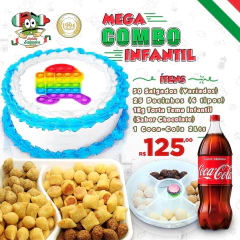Super Combo Infantil - Torta 1kg - Masculino (Tema a escolha do cliente) - comprar online