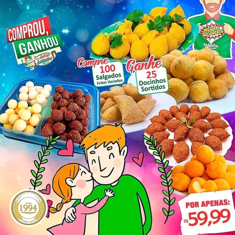 É a Hora do Lanche - Comprou Ganhou Dia Dos Pais - Docinhos - comprar online