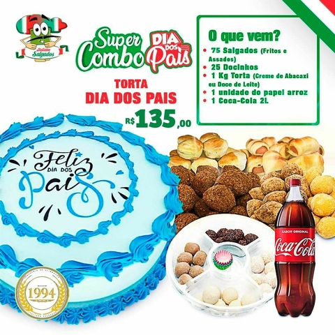 Kit Dia Dos Pais nª03 - Torta Tema Dia dos Pais - comprar online