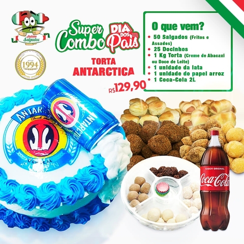 Kit Dia Dos Pais nª04 - Torta Tema Dia dos Pais - comprar online