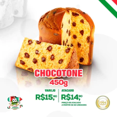 Panetone Tradicional (Chocolate) Chocotone - VAREJO Peso:450g