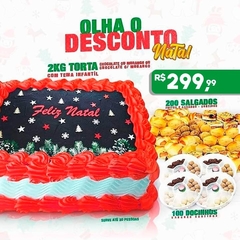 Combo Olha Desconto De Natal - Serve Aprox. 20 pessoas - Tema de NATAL