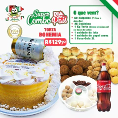 Kit Dia Dos Pais nª04 - Torta Tema Dia dos Pais C/Cerveja Bohemia - comprar online