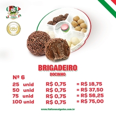 Brigadeiro Nº 06 Festa Pequeno - Docinhos - Coquetel (Artesanal) - comprar online