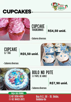 Kit C/ Bolo - 4kg Torta e 400 Unid. Doces + 15 Unid. Cup Cake - Aprox. 40 Pessoas - comprar online