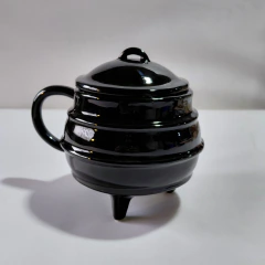 Taza Tazón de ceramica Caldero grande, clasicos, con tapa - comprar online