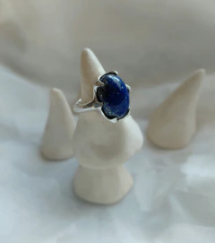 Joya amuleto: anillo garrita en plata (pieza única) - tienda online