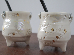 mate caldero de ceramica especiales, con bombilla - Astral Objetos cerámica