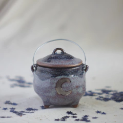 Sahumador Caldero de ceramica chico, varios modelos - tienda online