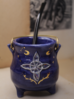 mate caldero de ceramica especiales, con bombilla en internet