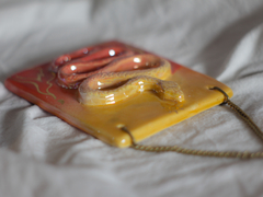 Imagen de Serpiente de ceramica, joya de pared, VARIOS COLORES