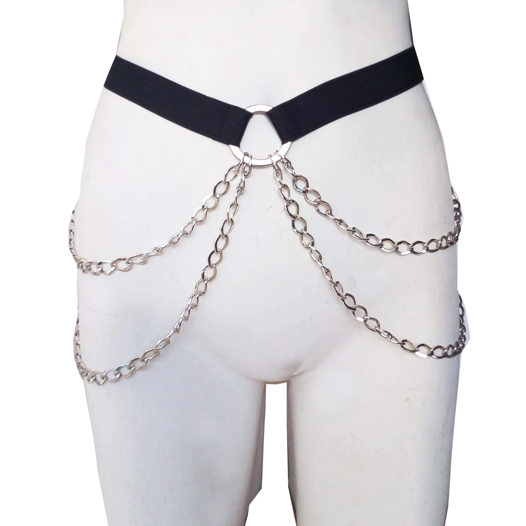 Cinto elástico y cadenas colgantes
