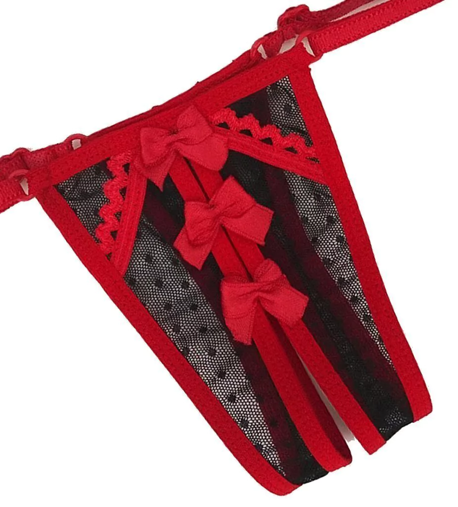 Less abierta con moñitos rutera