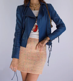 Jaqueta de couro NK - comprar online