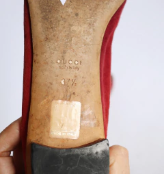 Sapatilha Gucci Moon Bamboo Horsebit Etoupe