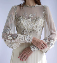 Vestido de Noiva 70's Vintage