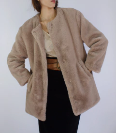 Casaco Teddy Bear Fake Fur