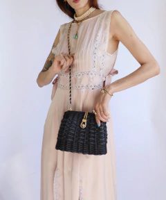 Slip Dress em seda Dama da Noite - Frou Frou Vintage – Vintage Store