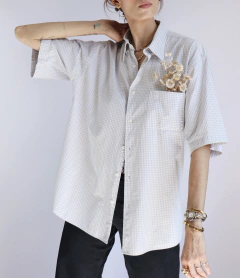 Camisa Gucci Vichy - Frou Frou Vintage – Vintage Store