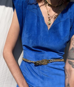 Vestido 80’s de camurça - Frou Frou Vintage – Vintage Store