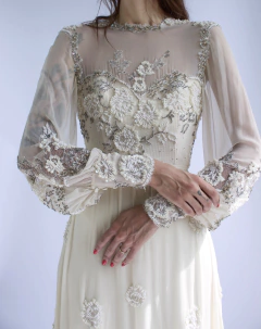 Imagem do Vestido de Noiva 70's Vintage