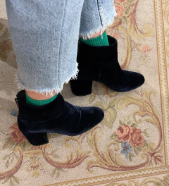 Bota de veludo Stuart Weitzman 39/40 na internet