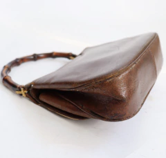Bolsa Gucci Vintage Circa 60 Bamboo - loja online