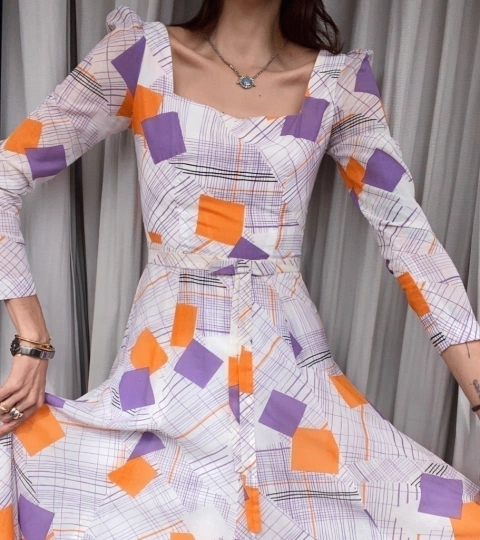 Vestido Vintage Noruega