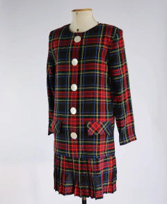 Vestido Tartan Petite - Frou Frou Vintage – Vintage Store