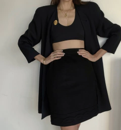 Saia lápis Courrèges Vintage - Frou Frou Vintage – Vintage Store