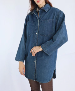 Camisão Jeans 80’s Pigzon na internet