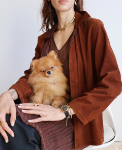 Jaqueta de couro Hailey - loja online