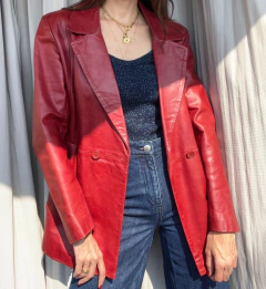 Imagem do Blazer de couro Vintage