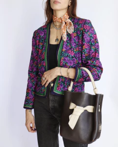 Casaqueto floral Ornella Venturi - comprar online