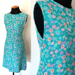Vestido 60's floral - comprar online