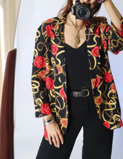 Blazer Jig Saw Londres - Frou Frou Vintage – Vintage Store
