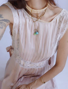 Slip Dress em seda Dama da Noite - Frou Frou Vintage – Vintage Store