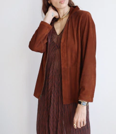 Jaqueta de couro Hailey - Frou Frou Vintage – Vintage Store