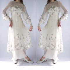 Vestido de Noiva 70's Vintage - Frou Frou Vintage – Vintage Store
