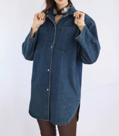 Imagem do Camisão Jeans 80’s Pigzon