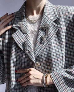 Blazer Perspectiva Vintage