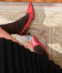 Slingback de piton Sergio Rossi on internet