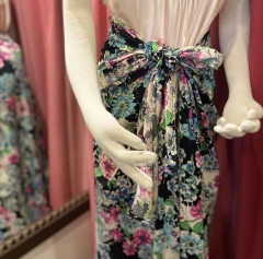 Saída/Canga floral Vintage - comprar online