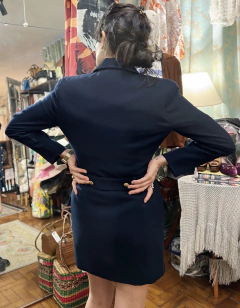 Blazer Navy Gigi by Gillian - Frou Frou Vintage – Vintage Store