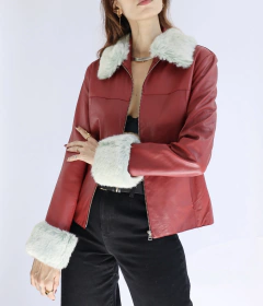 Jaqueta de couro D’anello Upcycling - comprar online
